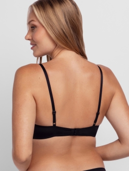 DORINA Doppelpack Pushup-BH Willa, Schwarz/Pink, ab Cup AA