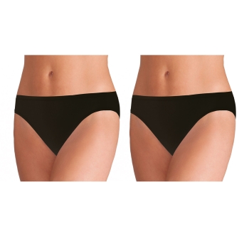 Pompadour 2er Pack Bikinislip aus Bio Baumwolle - in 2 Farben 8860/61-054