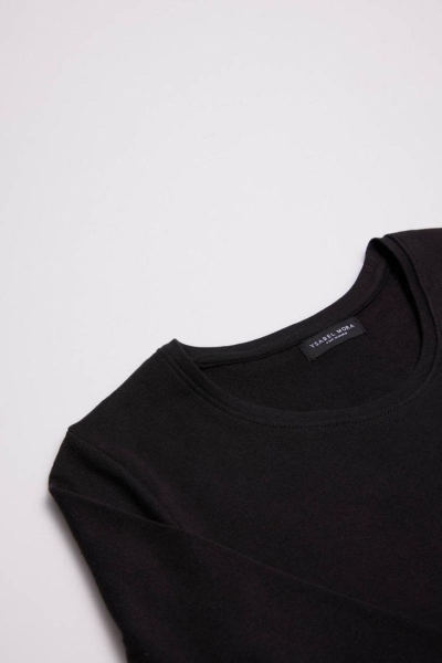 Damen Langarm T-Shirt aus Baumwolle von Ysabel Mora, 19192