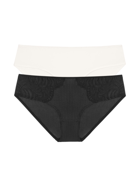 Dorina 2er Pack Damen Hipster Pant Emersyn – Mikrofaser Pants