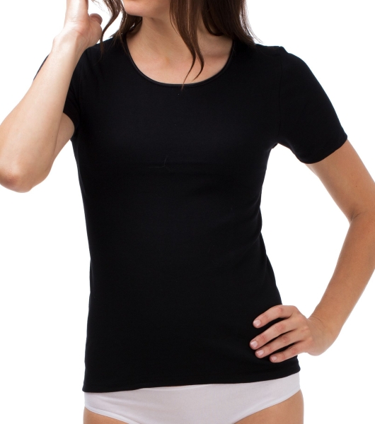 T-Shirt im 3er Pack von Schöller 51140-561, schwarz