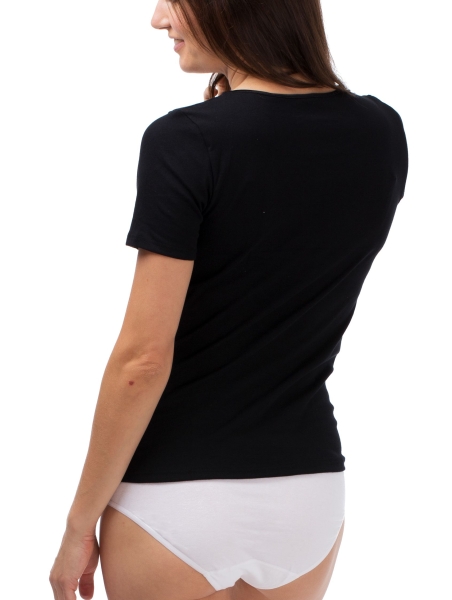 T-Shirt im 3er Pack von Schöller 51140-561, schwarz-back