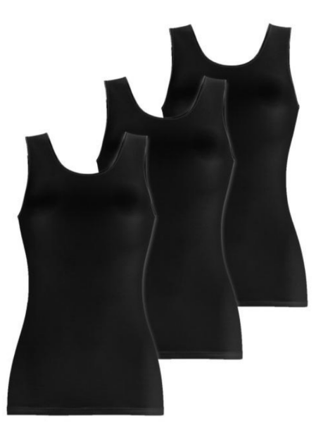 Pompadour 3er Pack Achselhemd 8100/01-500, aus reiner Baumwolle