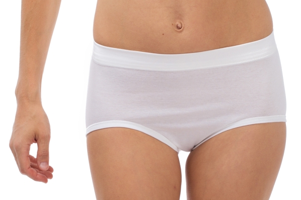 Taillen-Slip im 5er Pack aus Feinripp von Schöller 51070-015