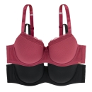 Dorina Curves Doppelpack gefütterter Bügel BH | Einlage BH Rita 2er Pack
